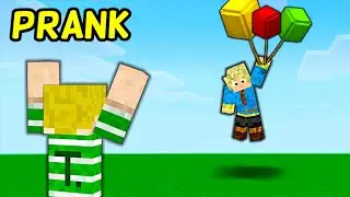 Helium Prank P&aring; Mikkel I Minecraft!