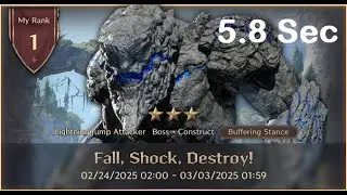 Throne and Liberty | Gate of Infinity: Fall, Shock, Destroy 5.8 sec - Crossbow Dagger