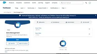 Export Data | Data Management Badge | Salesforce Trailhead