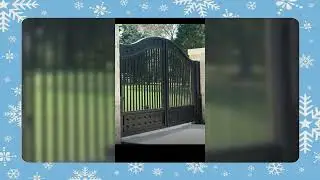 Double door main gate design iron