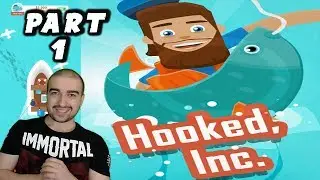 Hooked Inc Walkthrough - #1 - IDLE FISHING GAME! - (Android Gameplay Let's Play) - GPV247