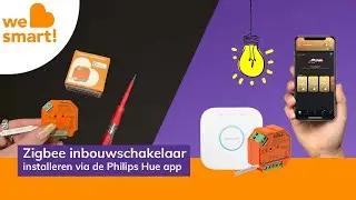 Zigbee inbouwschakelaar installeren via Philips Hue | Maak je bestaande lampen slim (ROB_200-030-1)