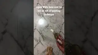 How to make Liquid White for wet on wet oil painting technique.