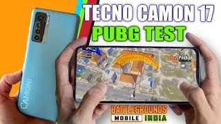 TECNO CAMON 17 PUBG TEST & BGMI TEST, Gaming Test & Graphics Test 🔥🔥🔥