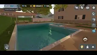 House Designer Fix Flip (Mansion on Porto Drive Backyard renovation) #decor #games