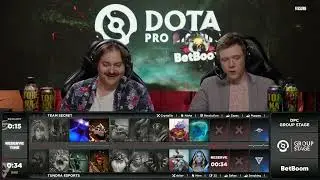 (RU) Team Secret vs Tundra Esports | map 1 | DPC Group Stage | by CyberStepan & Shachlo