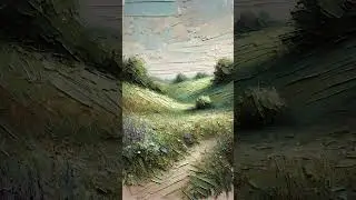 Полдень на тихих холмах (картина #554) \ Художник: Нормов