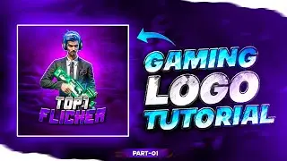 How to Make Professional Gaming Logo on Android | Free Fire Logo Design Tutorial (PSCC)