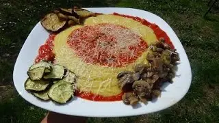 capricious polenta -corn flour recipe 🍀#VEGETARIANFAMILYDIARY🍀मकई का आटा नुस्खा makee ka aata nuskha