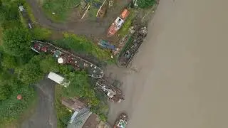 Arlingham & Newnham Gloucester, UK - 4K - DJI Mini 3 Pro