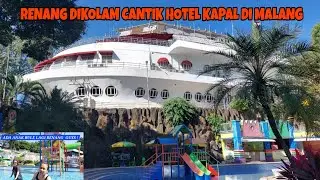 BOCAH AUSTRIA BERENANG DIKOLAM RENANG YANG CANTIK BERSIH DIHOTEL KAPAL MALANG waterpark Indonesia