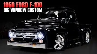 1956 Ford F-100 Big Window Custom Pickup &ndash; The Black Beauty | Classic Truck Restoration