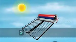 Prinsip Kerja Pemanas Air tenaga Surya