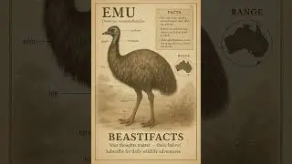Emu &ndash; The Swift Strider of the Outback 🪶🌾