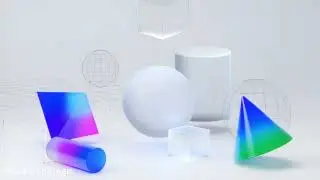 Hypnotic Abstract Star Rotation $\cdot$ Minimalist 3D Art Loop || Great Footege