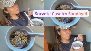 Receita de Sorvete de Uva -Saudável Fácil e Rápido