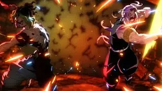 Tengen tanjiro v/s upper moon 6 fight 🤫🗿