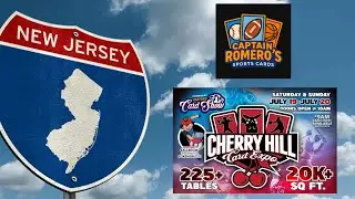 Cherry Hill Sports Card Show ended in purchasing a $1500 lot to come home with