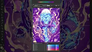 Digital art from sketch to vector in Photoshop and Illustrator ✨✍️