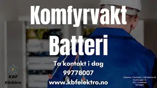 Komfyrvakt Batteri