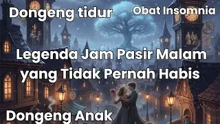 DONGENG MALAM-“Legenda Jam Pasir Malam: Persahabatan yang Menjaga Waktu Tetap Berjalan”