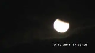 Partielle Mondfinsternis / Partial lunar eclipse in Braunschweig 10.12.2011