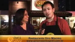 Restaurante Giro M&aacute;ximo - Programa Chef e Sabor - 09/09/2010