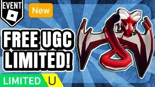 (FREE UGC LIMITED)  THE ERYTHIA'S RED VELVET DRAGON[ROBLOX]