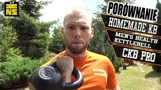 Porównanie kettlebell - CKB Pro, Homemade i żelazko od Men's Health