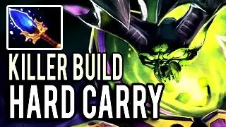 PUGNA HARD CARRY - Aui 2000 Imba Killer Build Patch 7.03 Dota 2