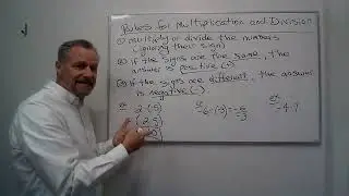 Sign Rules for Multiplication and Division