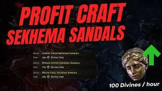 EASY PROFIT! Crafting 75+ Div Sekhema Sandals (Step-by-Step Guide)