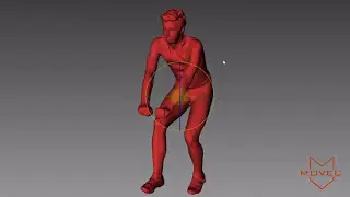 Movec - 3D scanning of a cyclist combined with CFD