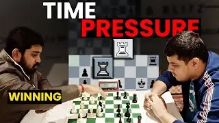 75 seconds think in a 3 minute Blitz game - Anustoop Biswas vs Soham Bhattacharyya