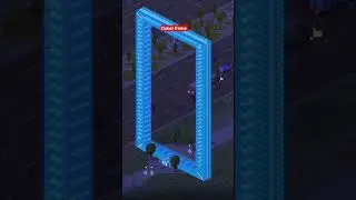 Dubai frame built in Theo Town realistic view
