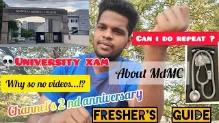 University Exam Prep | Fresher's guide to enter into Medical college ✨️ | Madurai Medical College 
