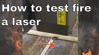 How to test fire a diode laser in Lightburn