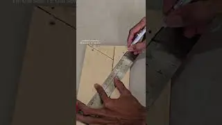 Easy way to make 90&deg; degree angle with different size wood. Check this out.  #woodworking #ideas