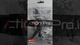 Action Pro 3M Helmet Chin mount for MotoVlogging #actionpro #helmetmount #shorts #motovlogsetup