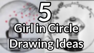 Easy Beautiful Circle Drawing | So Easy Beautiful Scenery Drawing | Easy Drawing Ideas
