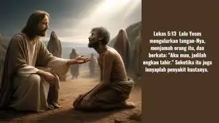 Lukas 5  : 12-16 | Jumat 09.01.26 | Sang Penginjil Yang Mentahirkan Orang Kusta | Sugeng Pramono