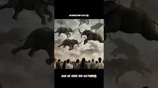 100 elephants are swimming above a human head😱 #facts #factshorts #viral #elephant #viralvideo