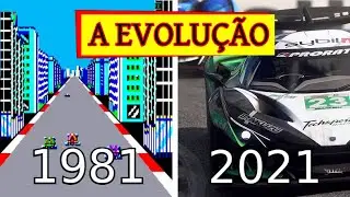 A Evolução dos Jogos de Carro de Corrida (1981-2021)