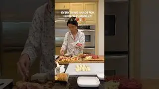 Everything I Made Hosting Christmas Dinner !! 🎄✨&hearts;️