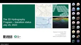 The 3D Hydrography Program &ndash; transition status July 25, 2023
