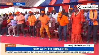 ODM @20 celebrations in Busia! See What Happened