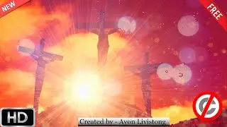 34, Free Christian Background Loop Video HD No Copyright Free Download/ Cross / Christian Loop free