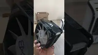Unboxing Air cooler WOVIBO MAJOR 120mm com TDP:220W preto lind&atilde;o ❤️🤌