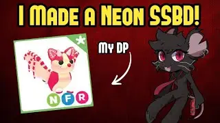 I Made A Neon Strawberry Bat Dragon!