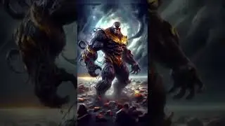 Venom-Thanos Fusion: The Ultimate Cosmic Nightmare!